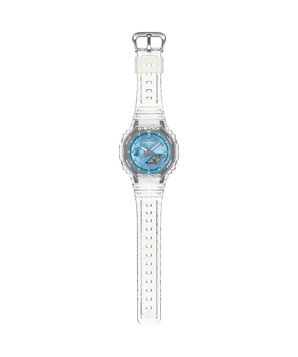 RELOJ CASIO G-SHOCK GA-2100BM-7A2DR- AZUL - Tiendas Casio TITEC