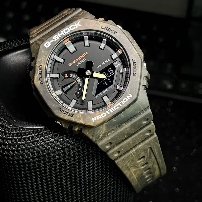 RELOJ CASIO G-SHOCK GA-2100FR-5ADR- CAFÉ - Tiendas Casio TITEC