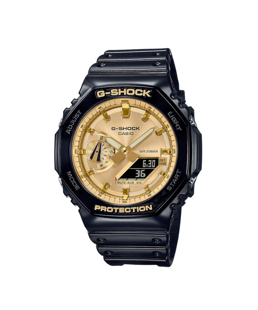 RELOJ CASIO G-SHOCK GA-2100GB-1ADR- NEGRO - Tiendas Casio TITEC