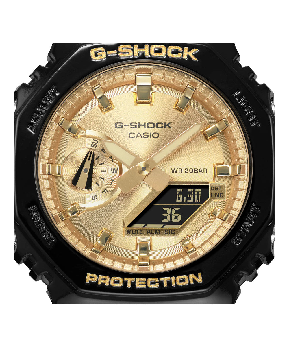 RELOJ CASIO G-SHOCK GA-2100GB-1ADR- NEGRO - Tiendas Casio TITEC