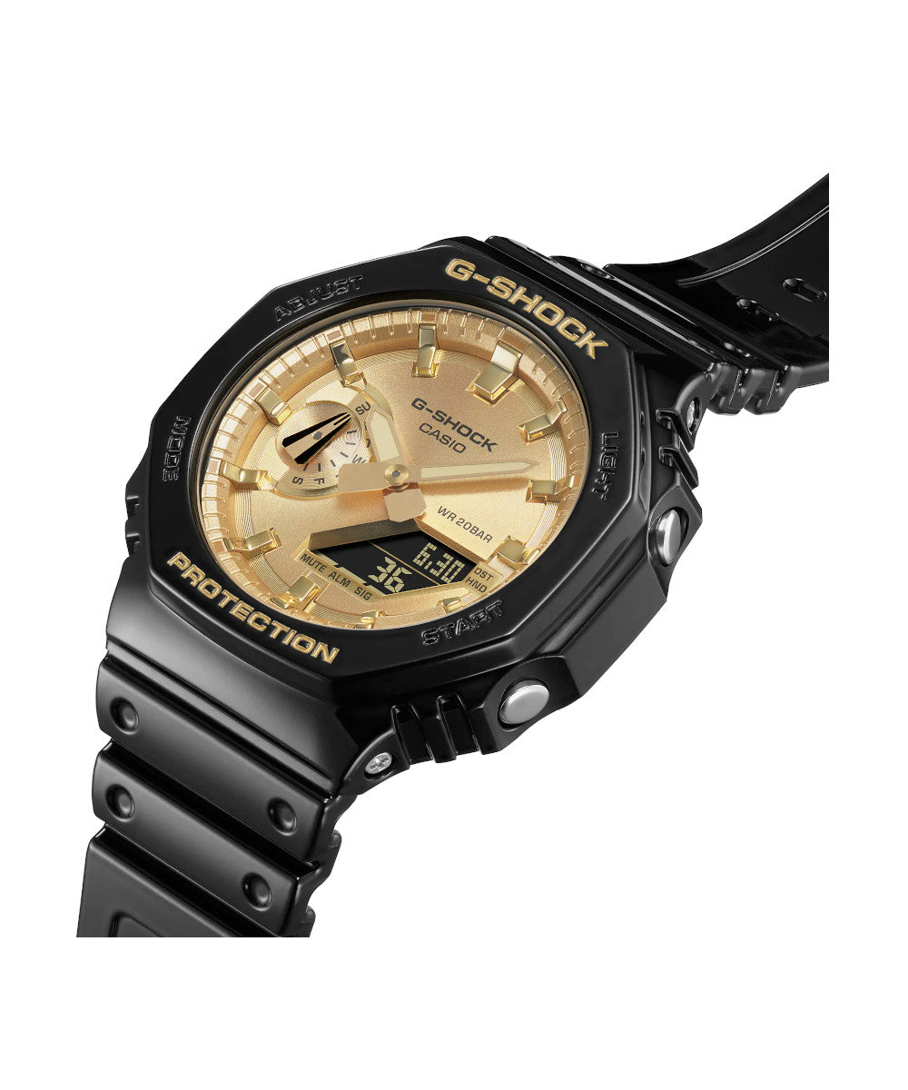 RELOJ CASIO G-SHOCK GA-2100GB-1ADR- NEGRO - Tiendas Casio TITEC