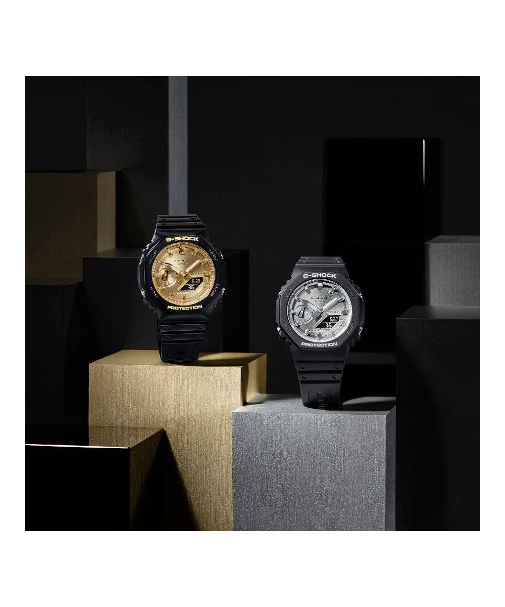 RELOJ CASIO G-SHOCK GA-2100GB-1ADR- NEGRO - Tiendas Casio TITEC