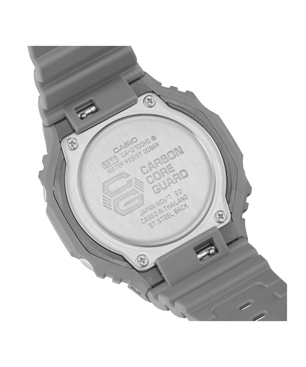 RELOJ CASIO G-SHOCK GA-2100HD-8ADR- GRIS - Tiendas Casio TITEC