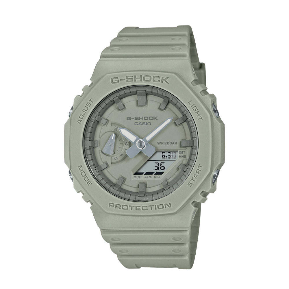 RELOJ CASIO G-SHOCK GA-2100NC-3ADR- VERDE - Tiendas Casio TITEC