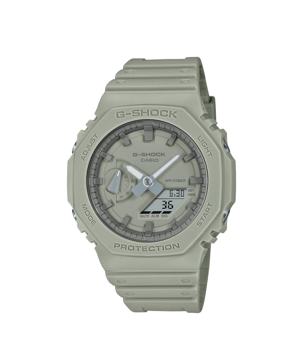 RELOJ CASIO G-SHOCK GA-2100NC-3ADR- VERDE - Tiendas Casio TITEC