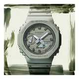 RELOJ CASIO G-SHOCK GA-2100NC-3ADR- VERDE - Tiendas Casio TITEC