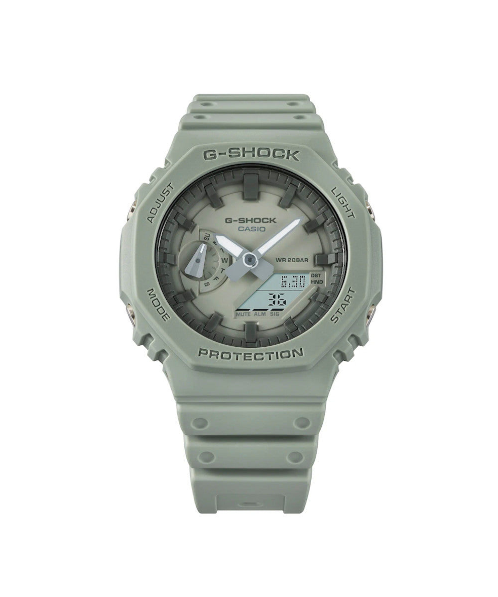 RELOJ CASIO G-SHOCK GA-2100NC-3ADR- VERDE - Tiendas Casio TITEC