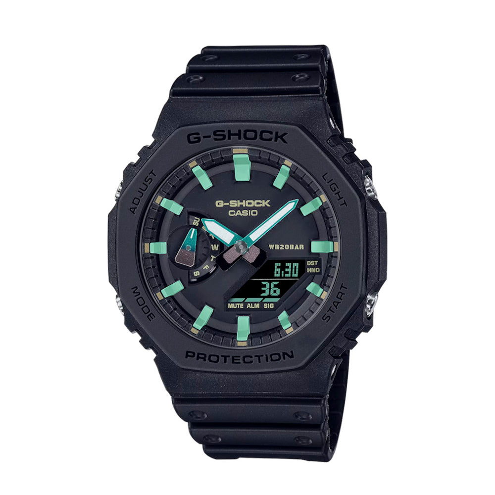 RELOJ CASIO G-SHOCK GA-2100RC-1ADR- NEGRO - Tiendas Casio TITEC