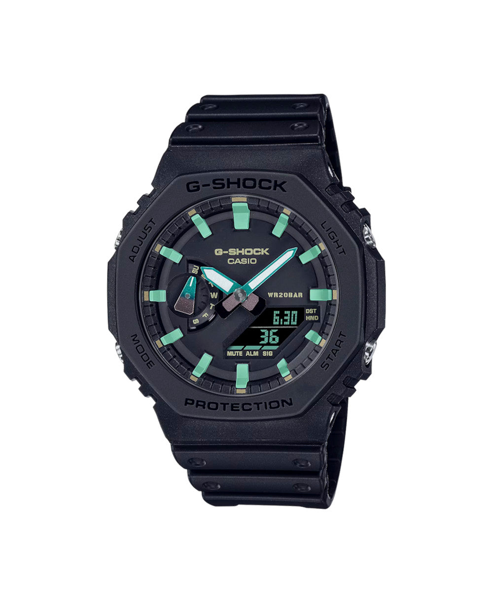 RELOJ CASIO G-SHOCK GA-2100RC-1ADR- NEGRO - Tiendas Casio TITEC