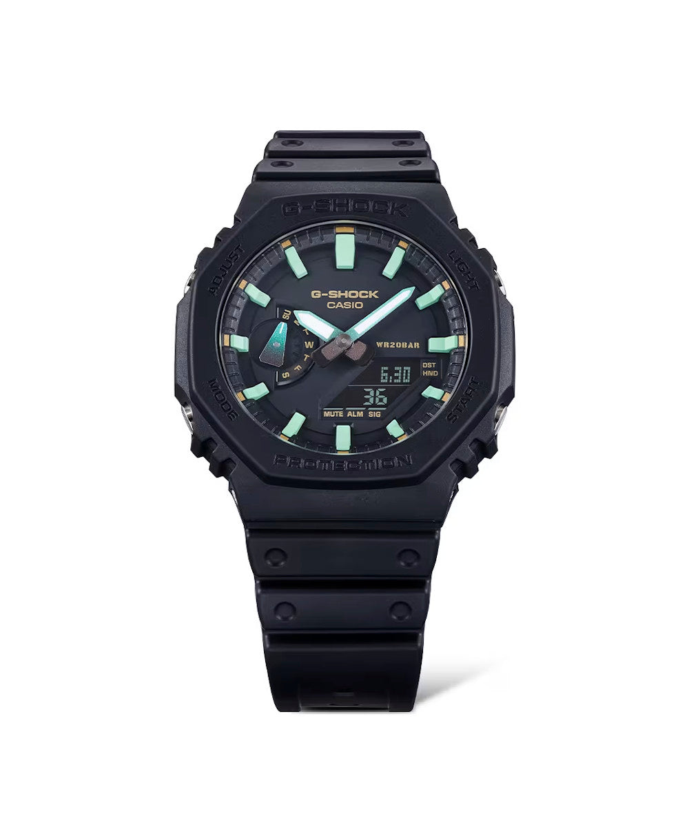 RELOJ CASIO G-SHOCK GA-2100RC-1ADR- NEGRO - Tiendas Casio TITEC