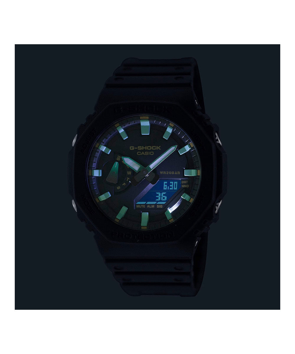 RELOJ CASIO G-SHOCK GA-2100RC-1ADR- NEGRO - Tiendas Casio TITEC