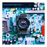 RELOJ CASIO G-SHOCK GA-2100RGB-1ADR- NEGRO