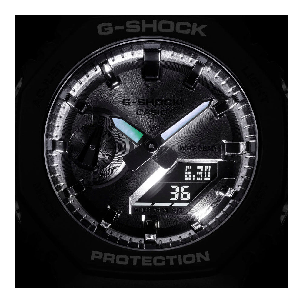 RELOJ CASIO G-SHOCK GA-2100SB-1ADR- NEGRO - Tiendas Casio TITEC