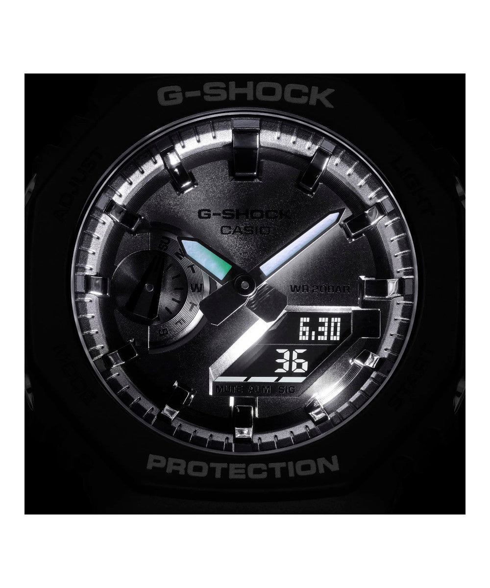 RELOJ CASIO G-SHOCK GA-2100SB-1ADR- NEGRO - Tiendas Casio TITEC