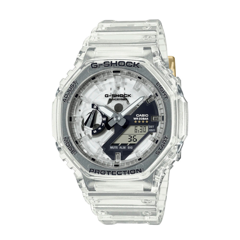 RELOJ CASIO G-SHOCK GA-2140RX-7ADR- BLANCO - Tiendas Casio TITEC