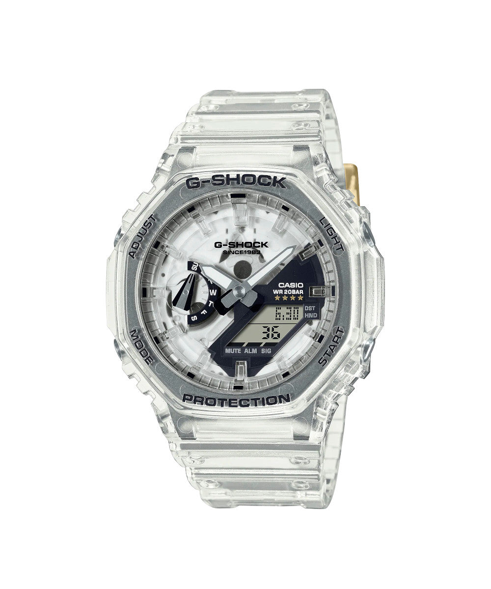 RELOJ CASIO G-SHOCK GA-2140RX-7ADR- BLANCO - Tiendas Casio TITEC