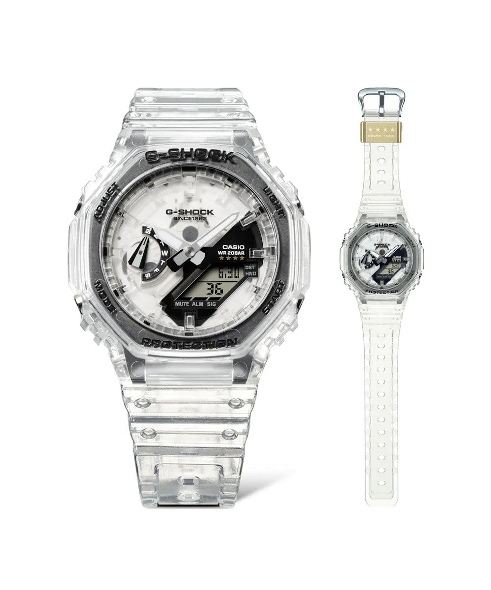 RELOJ CASIO G-SHOCK GA-2140RX-7ADR- BLANCO - Tiendas Casio TITEC