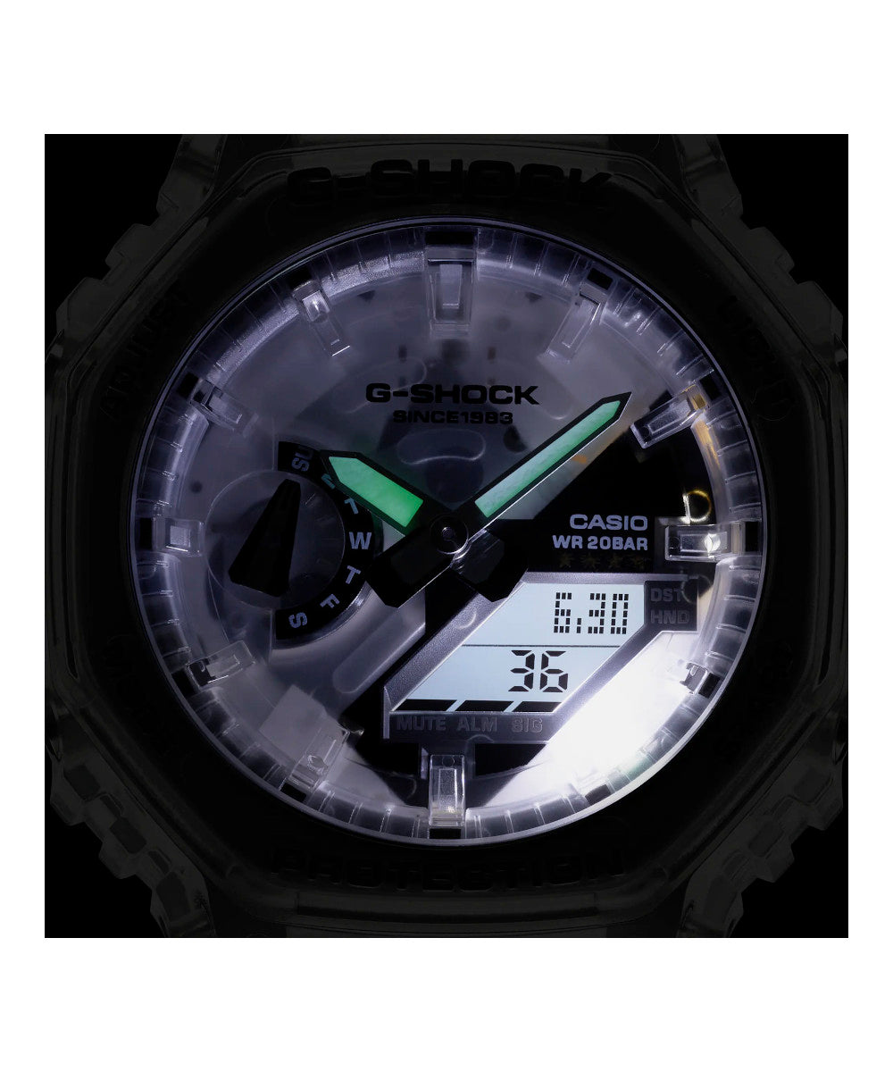 RELOJ CASIO G-SHOCK GA-2140RX-7ADR- BLANCO - Tiendas Casio TITEC