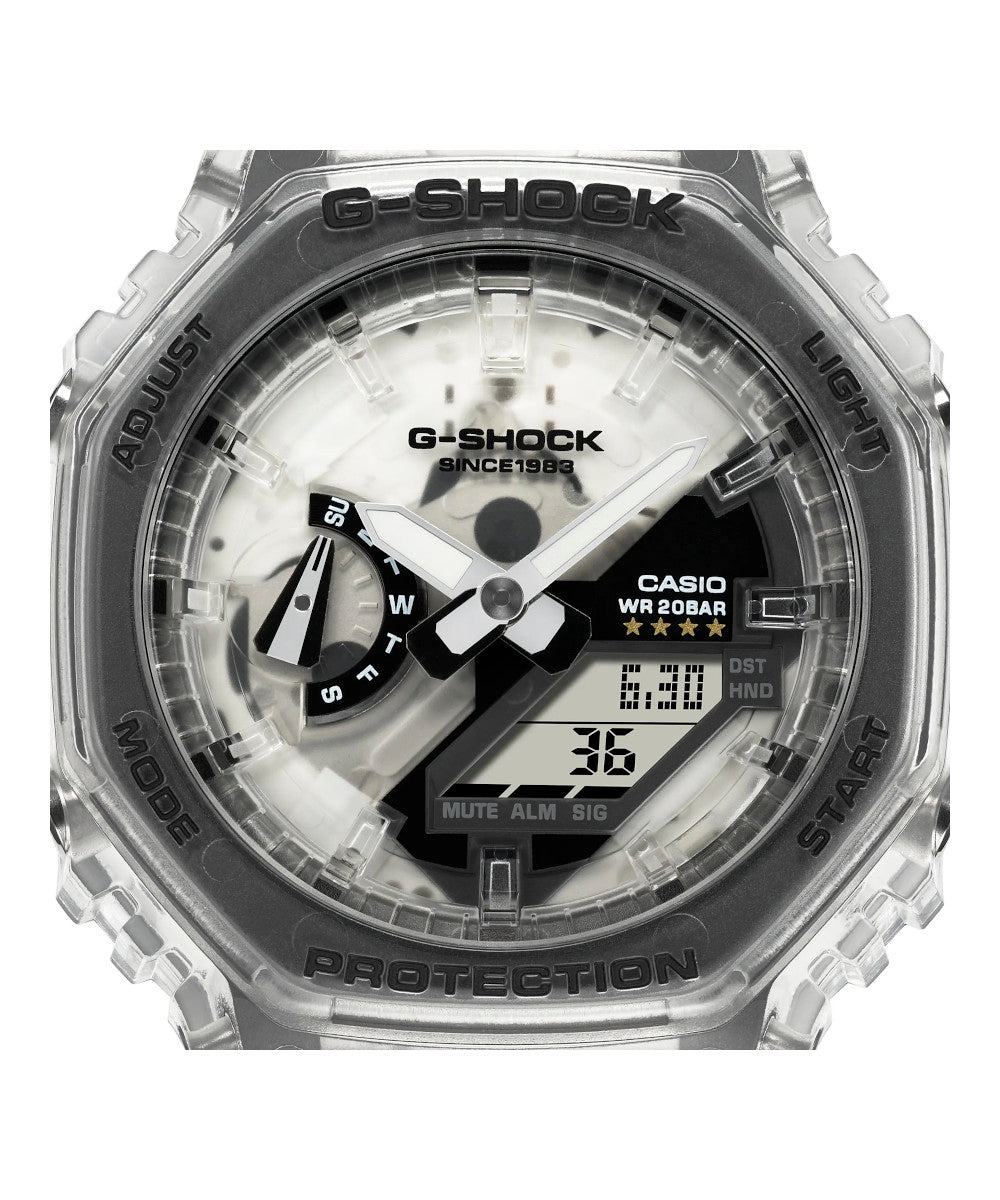 RELOJ CASIO G-SHOCK GA-2140RX-7ADR- BLANCO - Tiendas Casio TITEC