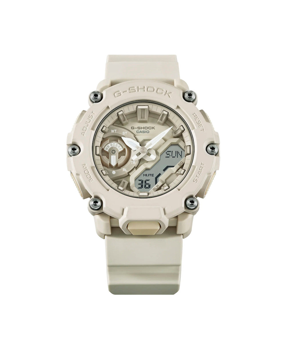 RELOJ CASIO G-SHOCK GA-2200NC-7ADR- BLANCO - Tiendas Casio TITEC