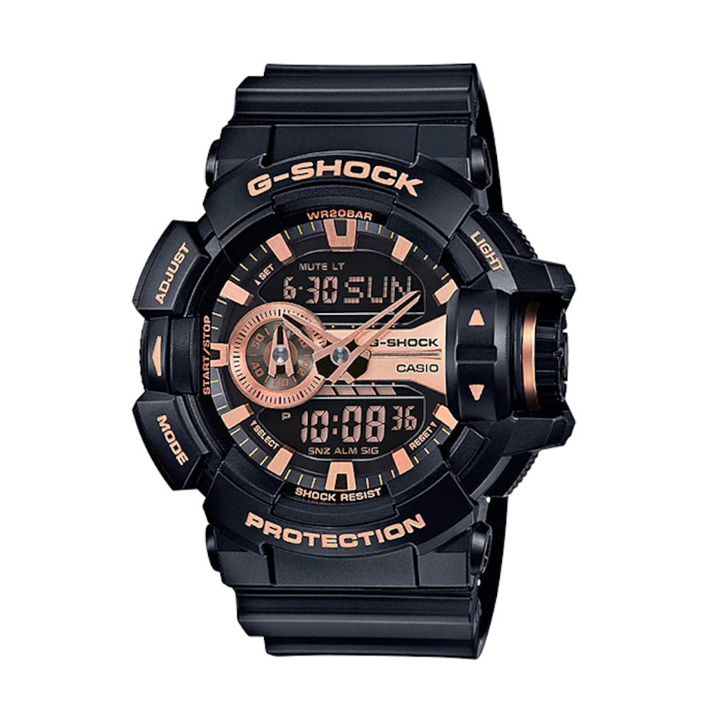 RELOJ CASIO G-SHOCK GA-400GB-1A4DR- NEGRO - Tiendas Casio TITEC