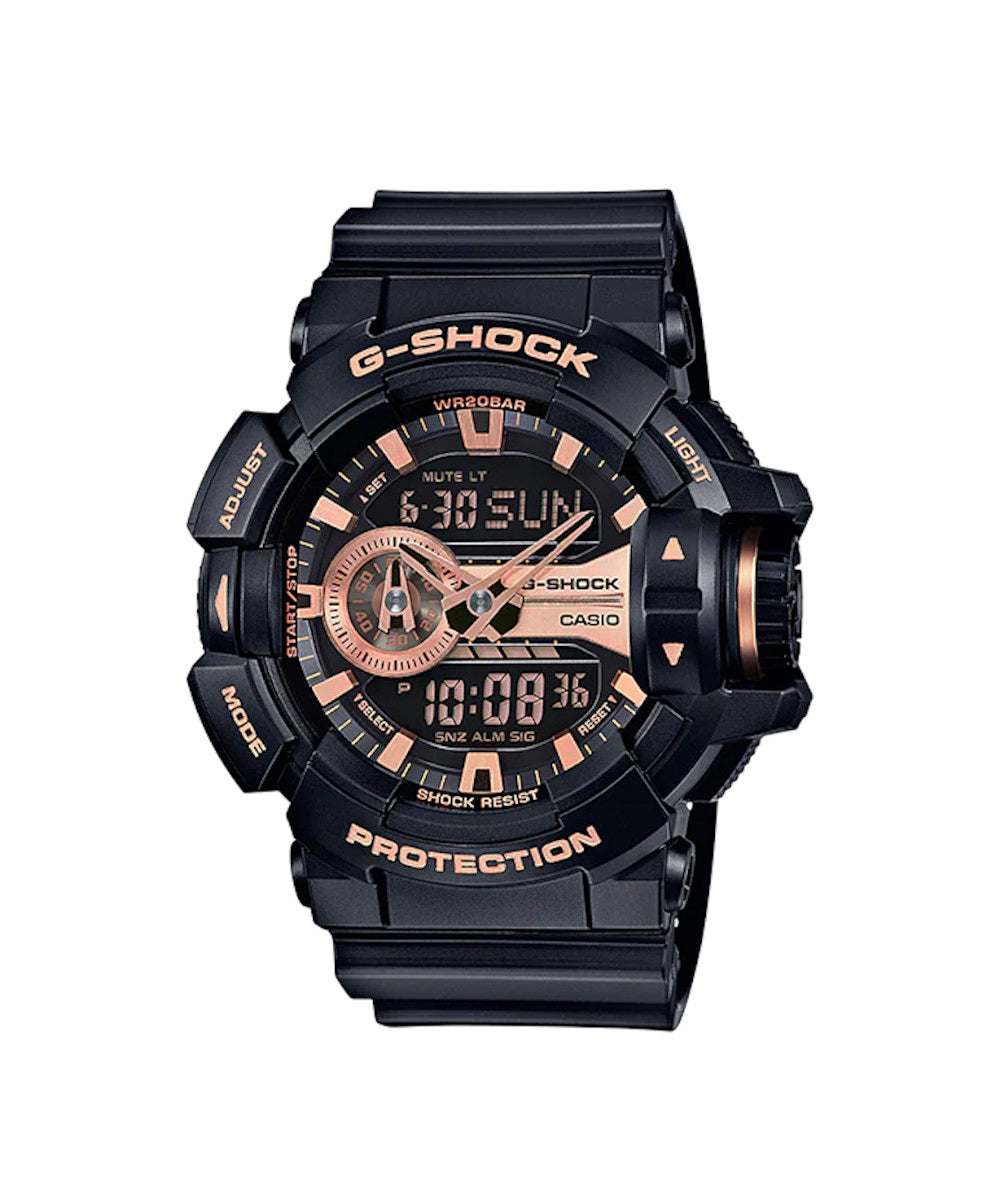 RELOJ CASIO G-SHOCK GA-400GB-1A4DR- NEGRO - Tiendas Casio TITEC