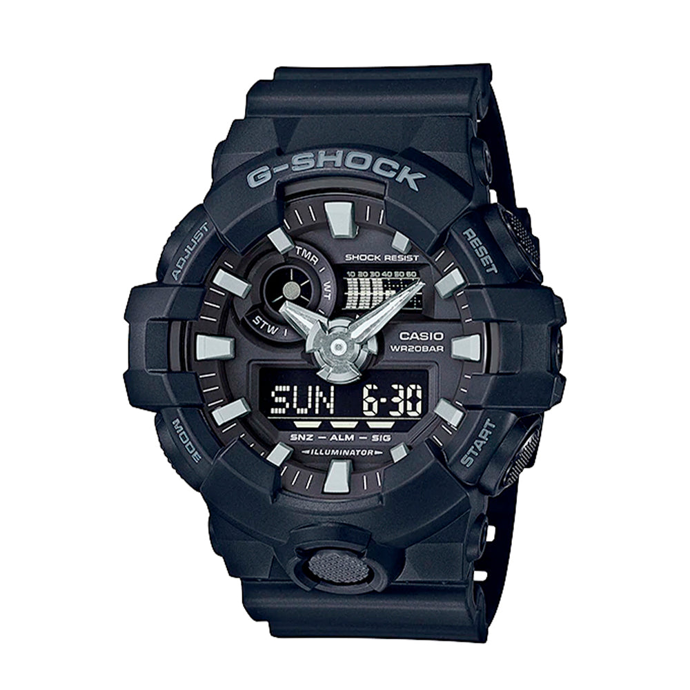 RELOJ CASIO G-SHOCK GA-700-1BDR- NEGRO - Tiendas Casio TITEC