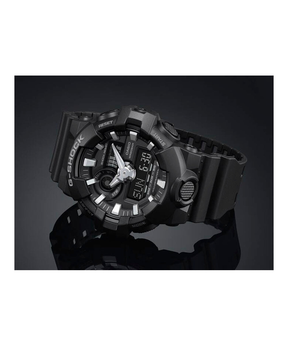 RELOJ CASIO G-SHOCK GA-700-1BDR- NEGRO - Tiendas Casio TITEC