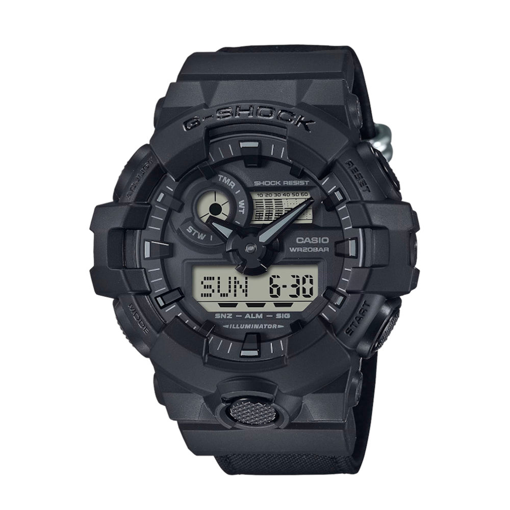 RELOJ CASIO G-SHOCK GA-700BCE-1ADR- NEGRO - Tiendas Casio TITEC