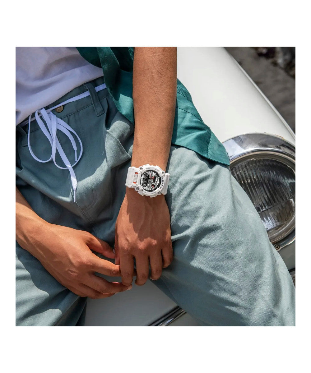 RELOJ CASIO G-SHOCK GA-900AS-7ADR- BLANCO - Tiendas Casio TITEC