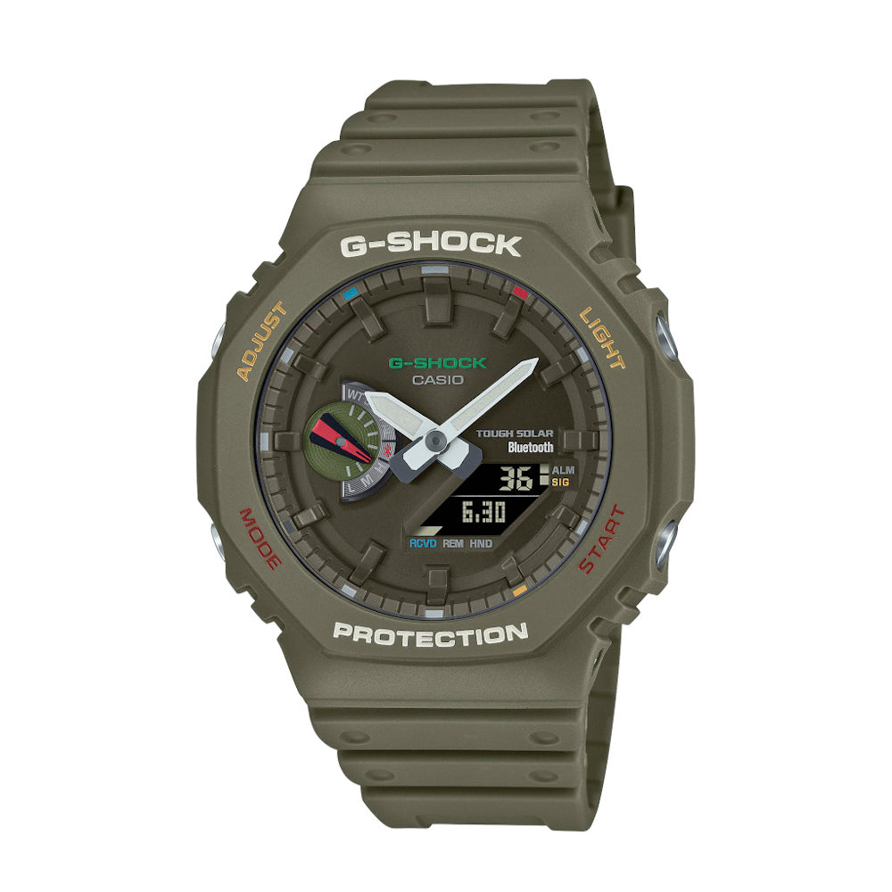 RELOJ CASIO G-SHOCK GA-B2100FC-3ADR- VERDE - Tiendas Casio TITEC