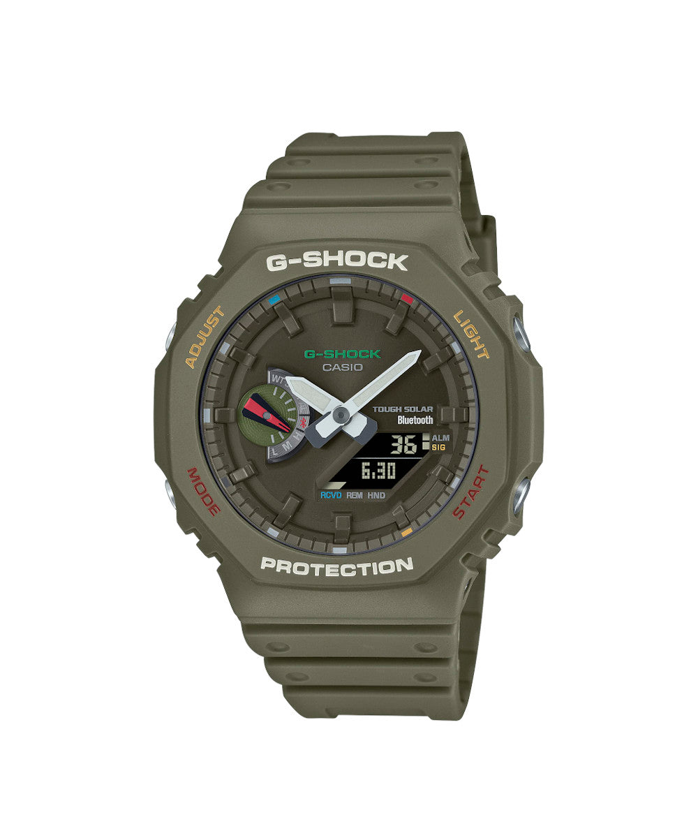 RELOJ CASIO G-SHOCK GA-B2100FC-3ADR- VERDE - Tiendas Casio TITEC
