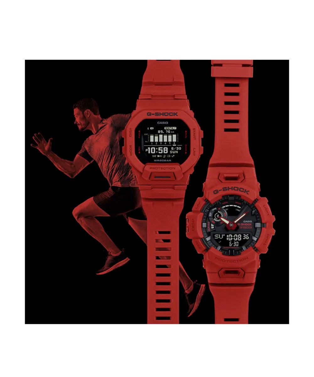 RELOJ CASIO G-SHOCK GBA-900RD-4ADR- ROJO - Tiendas Casio TITEC