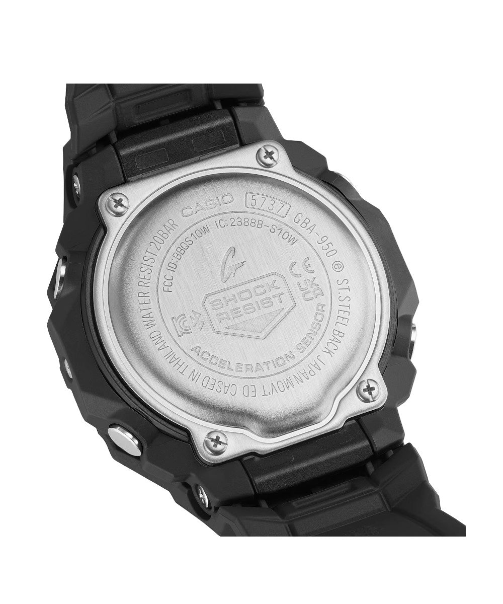 RELOJ CASIO G-SHOCK GBA-950-1ADR -NEGRO - Tiendas Casio TITEC