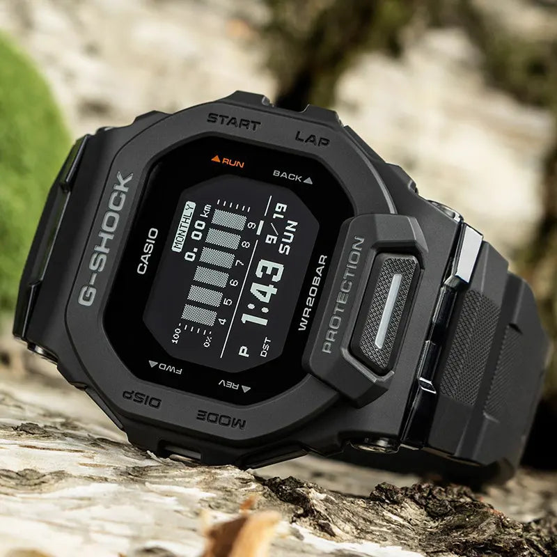 RELOJ CASIO G-SHOCK GBD-200-1DR- NEGRO - Tiendas Casio TITEC