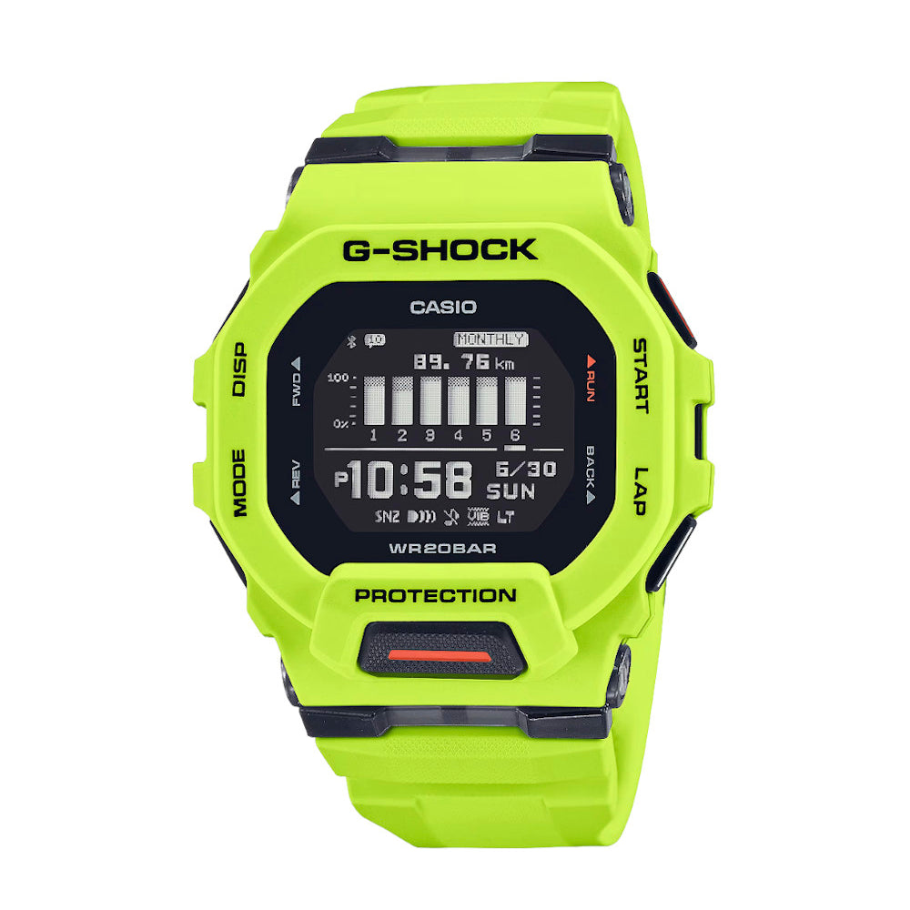RELOJ CASIO G-SHOCK GBD-200-9DR- VERDE - Tiendas Casio TITEC