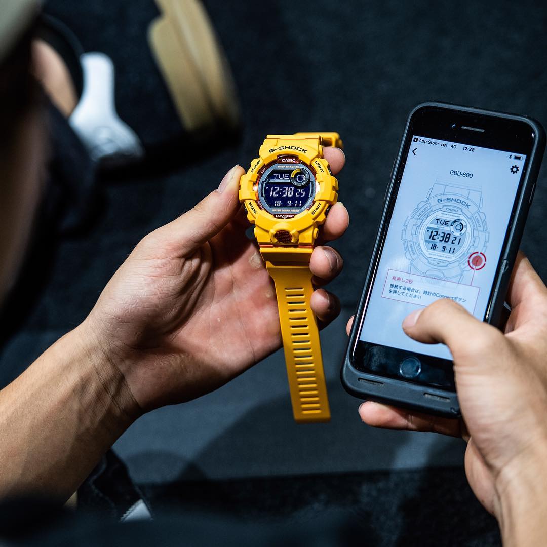 RELOJ CASIO G-SHOCK GBD-800-4DR- NARANJADO - Tiendas Casio TITEC
