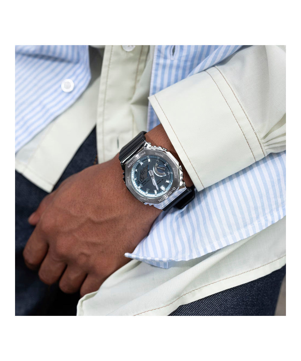 RELOJ CASIO G-SHOCK GBM-2100A-1A2DR- AZUL - Tiendas Casio TITEC
