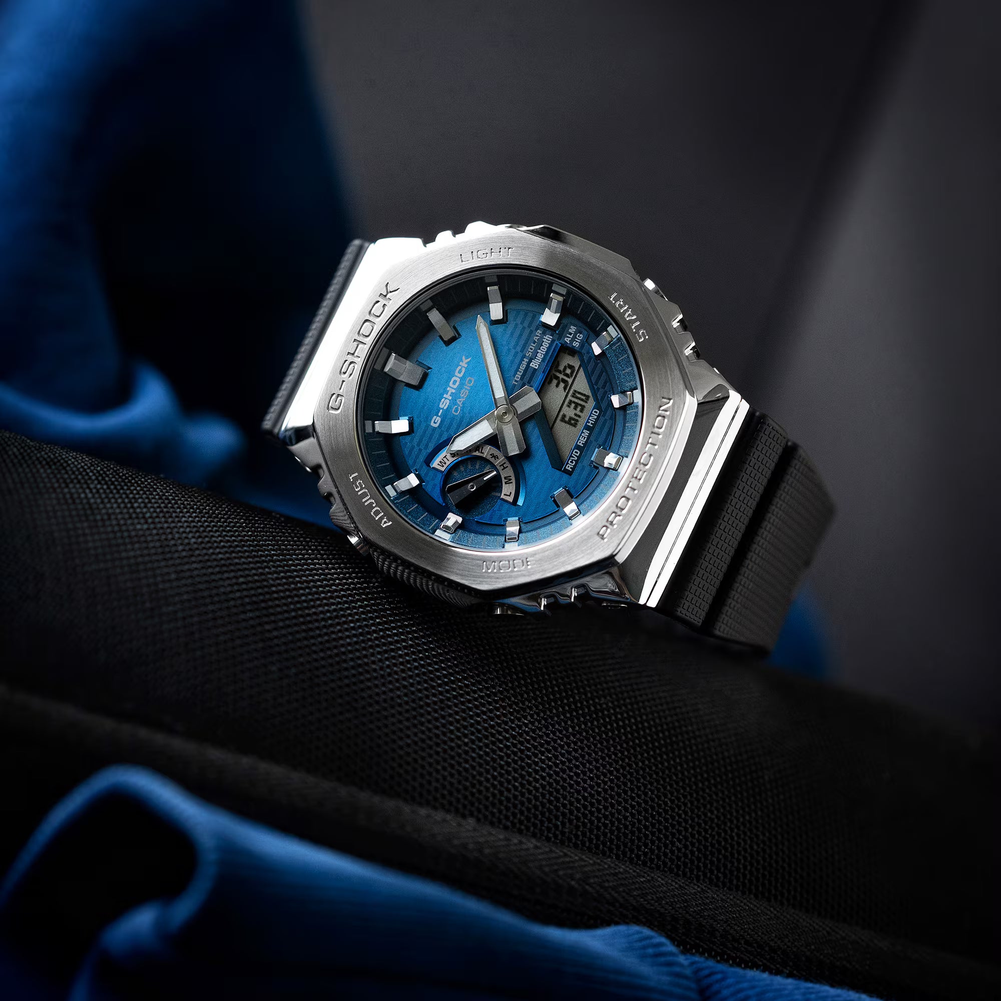 RELOJ CASIO G-SHOCK GBM-2100A-2BDR - AZUL - Tiendas Casio TITEC