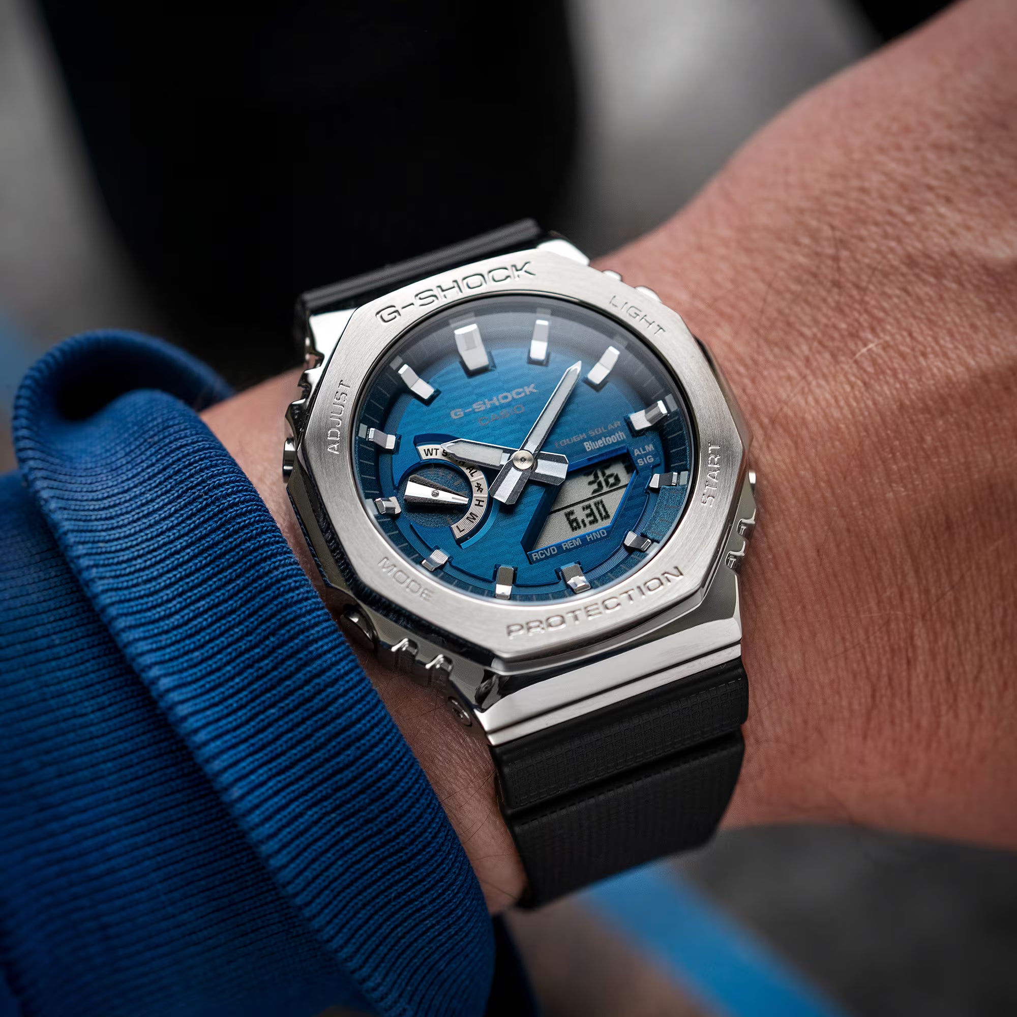 RELOJ CASIO G-SHOCK GBM-2100A-2BDR - AZUL - Tiendas Casio TITEC