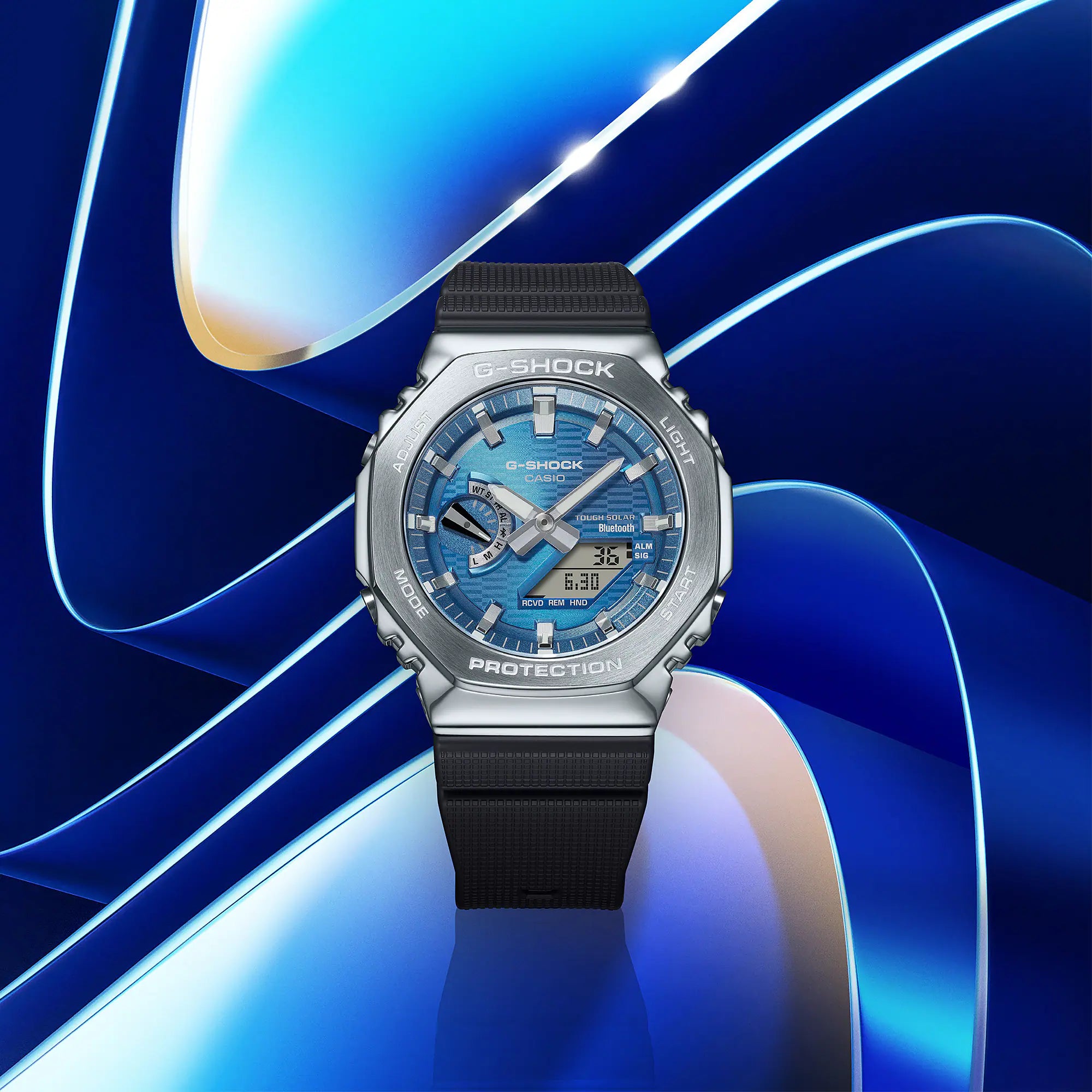 RELOJ CASIO G-SHOCK GBM-2100A-2BDR - AZUL - Tiendas Casio TITEC