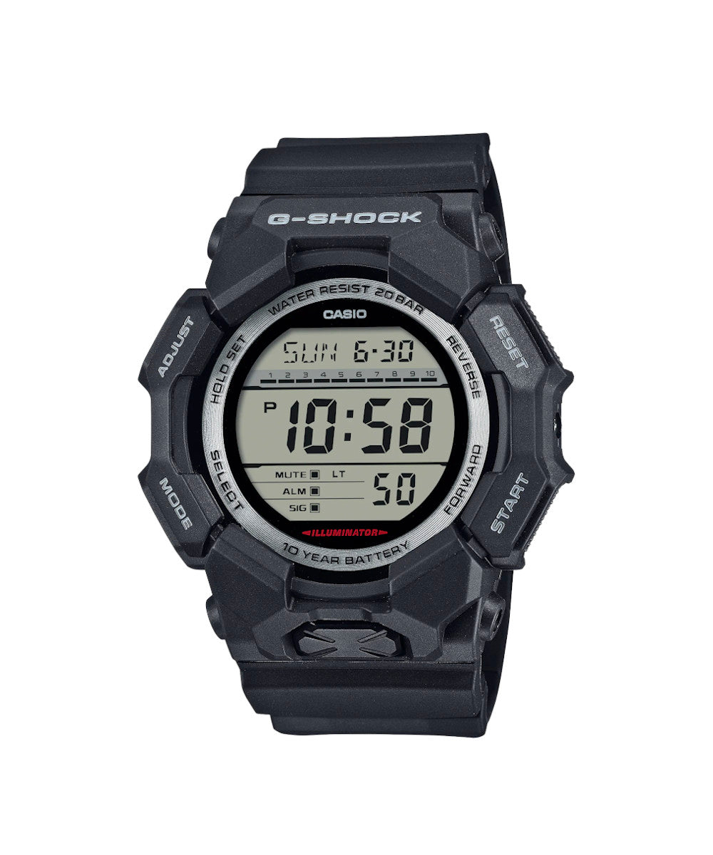 RELOJ CASIO G-SHOCK GD-010-1DR- NEGRO - Tiendas Casio TITEC
