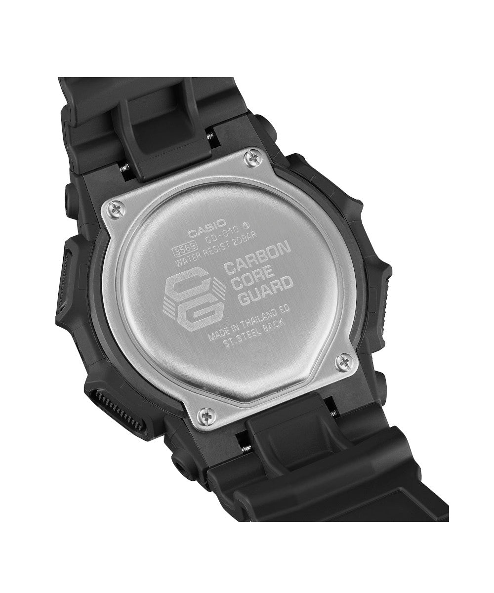 RELOJ CASIO G-SHOCK GD-010-1DR- NEGRO - Tiendas Casio TITEC