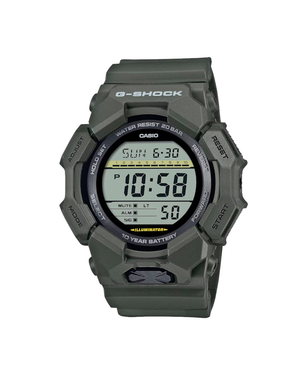 RELOJ CASIO G-SHOCK GD-010-3DR- VERDE - Tiendas Casio TITEC