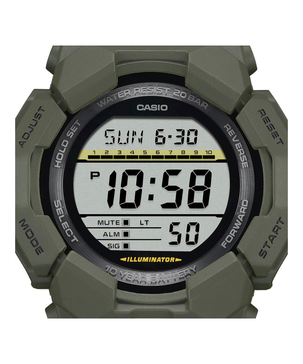 RELOJ CASIO G-SHOCK GD-010-3DR- VERDE - Tiendas Casio TITEC