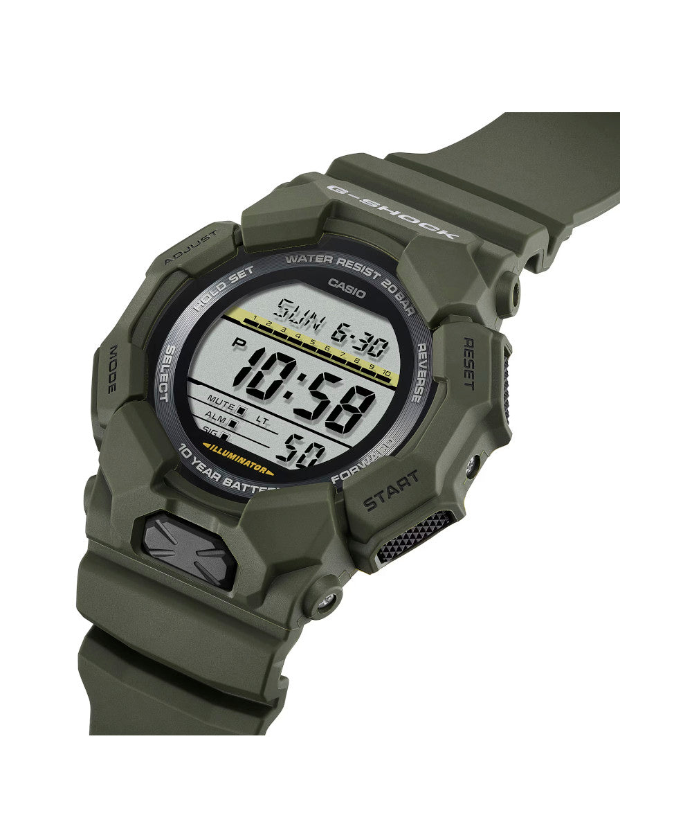 RELOJ CASIO G-SHOCK GD-010-3DR- VERDE - Tiendas Casio TITEC