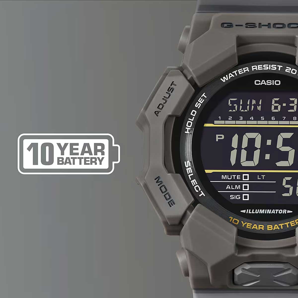 RELOJ CASIO G-SHOCK GD-010CE-5DR- CAFÉ - Tiendas Casio TITEC