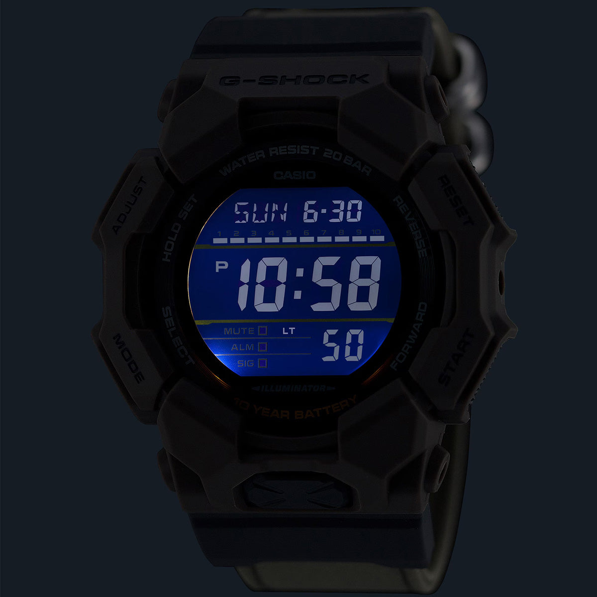 RELOJ CASIO G-SHOCK GD-010CE-5DR- CAFÉ - Tiendas Casio TITEC