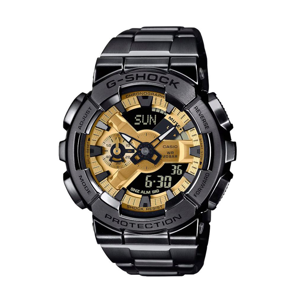 RELOJ CASIO G-SHOCK GM-110BD-1A9DR- NEGRO - Tiendas Casio TITEC
