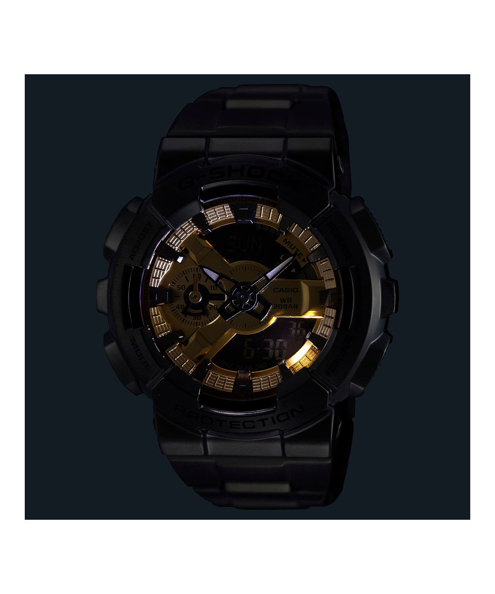 RELOJ CASIO G-SHOCK GM-110BD-1A9DR- NEGRO - Tiendas Casio TITEC